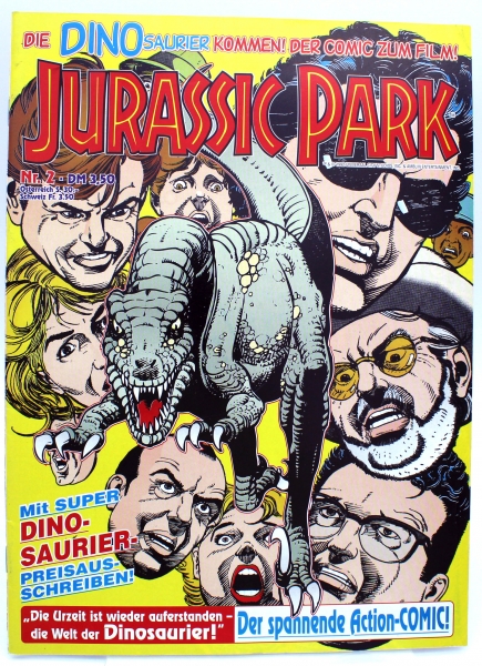 Jurassic Park Vintage Comic 2